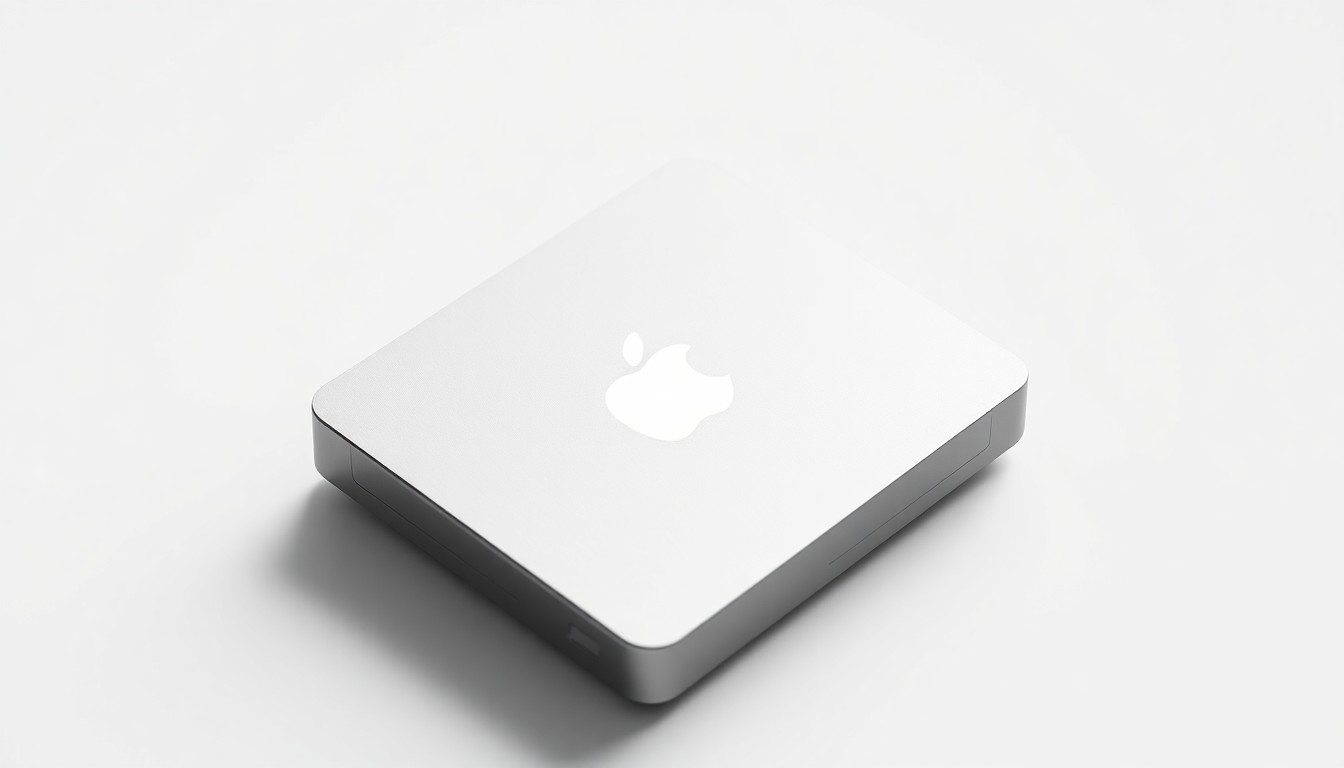 An extreme close-up of a sleek, matte white rectangular object with subtle metallic accents, conceptually representing the difficulty of transferring unused iTunes credit between accounts.