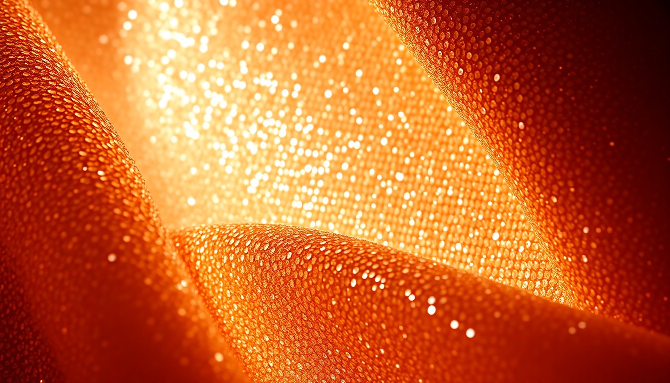 An extreme close-up of luxurious, glittering fabric textures in high-contrast studio lighting, conceptually representing the glamour and tension of the royal family's public presence.