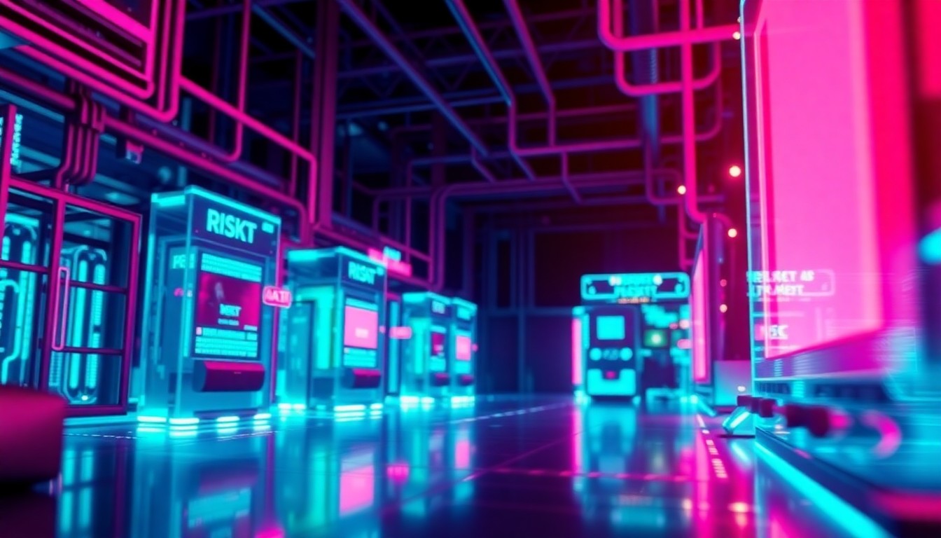 A highly detailed, glowing 3D illustration of a complex cybernetic system of interconnected circuits, sensors, and data streams, representing the intricate infrastructure that publishers use to manage digital access and security.