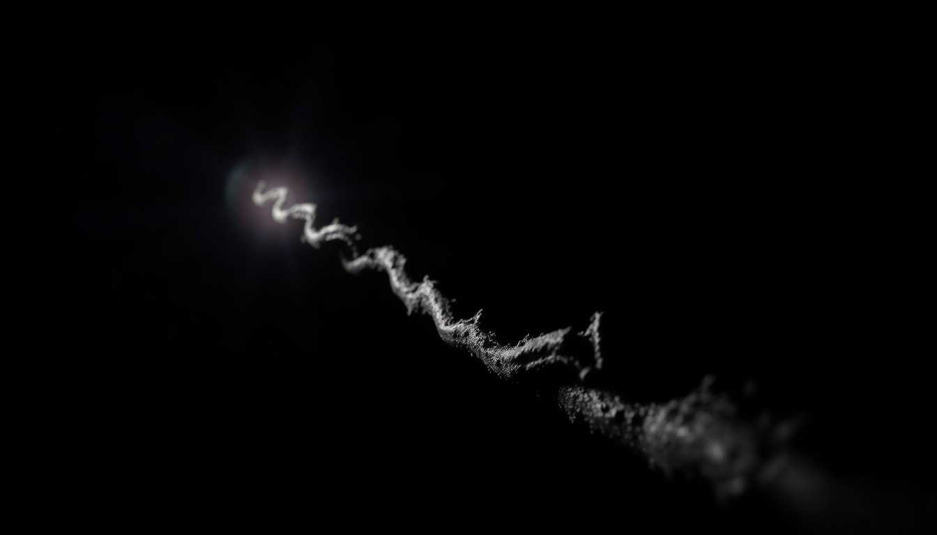 An extreme close-up photograph of a charred, twisted metal object from the warehouse fire, lit by a harsh, direct camera flash against a pitch-black background, conveying a stark, gritty, and investigative aesthetic.