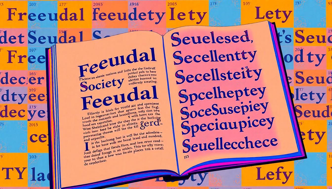 A brightly colored, high-contrast silkscreen print featuring an open book with the title 