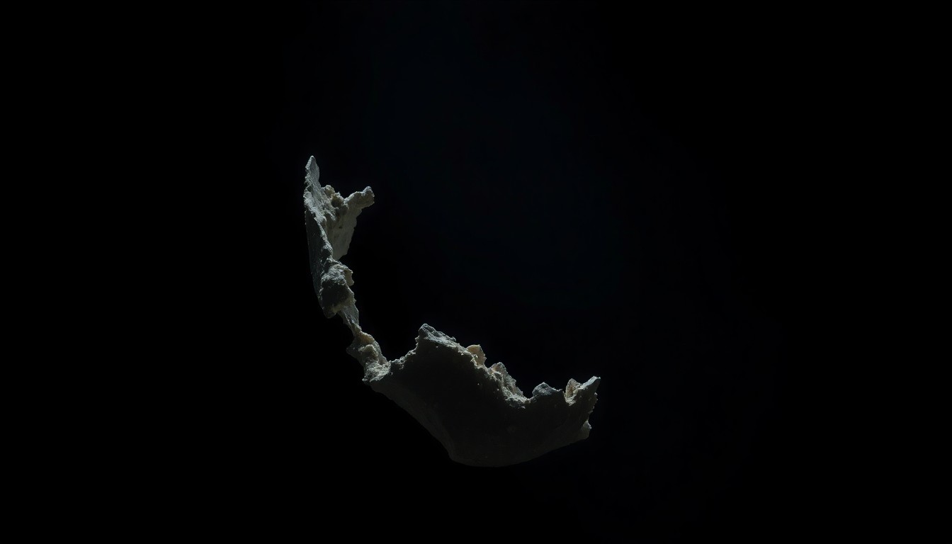 An extreme close-up of a heavily damaged and charred boat hull fragment, conveying the violent impact of the military's attack on the alleged drug smuggling vessels.