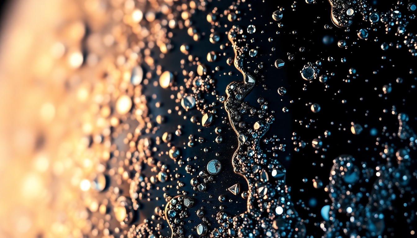 An extreme close-up photograph of a sparkling, faceted gemstone reflecting dramatic studio lighting, conceptually representing the glitz and glamour of the jewelry industry and the recognition of emerging talent.