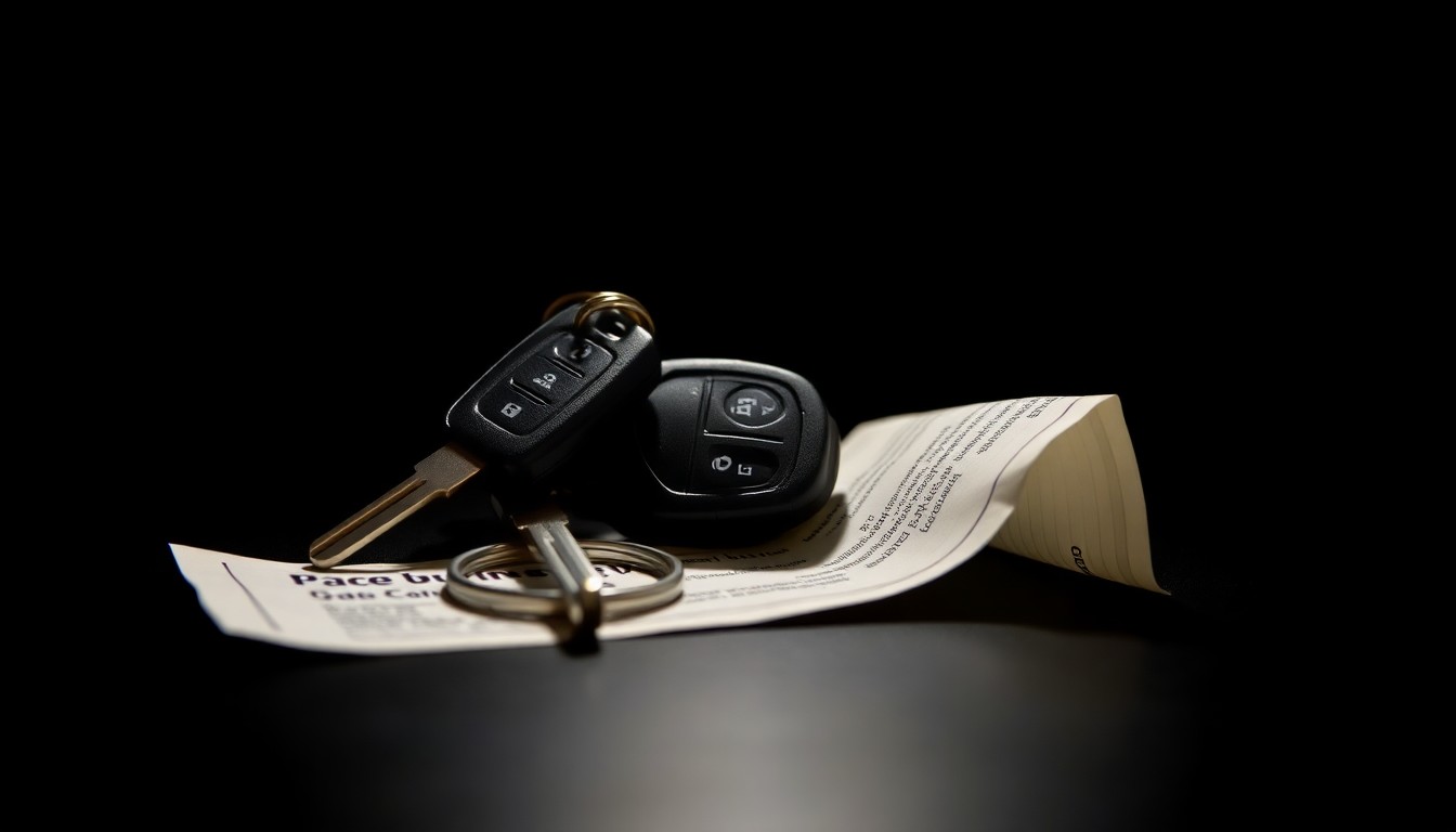An extreme close-up photograph of a set of car keys and a crumpled parking ticket against a pitch-black background, conveying the gritty, investigative nature of the incidents reported over the weekend.