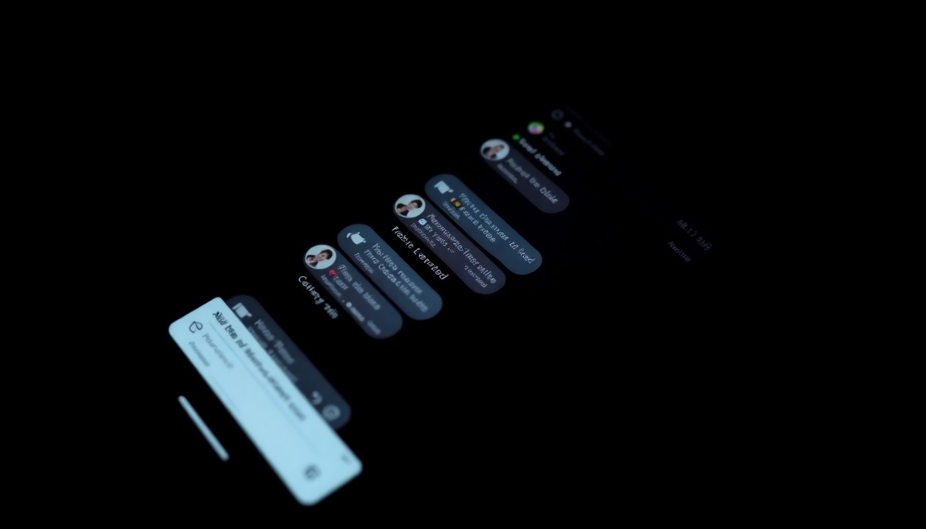 An extreme close-up of a smartphone screen displaying a conversation with suggestive messages, lit by a harsh, direct camera flash against a pitch-black background, conceptually illustrating the online exploitation of a minor.