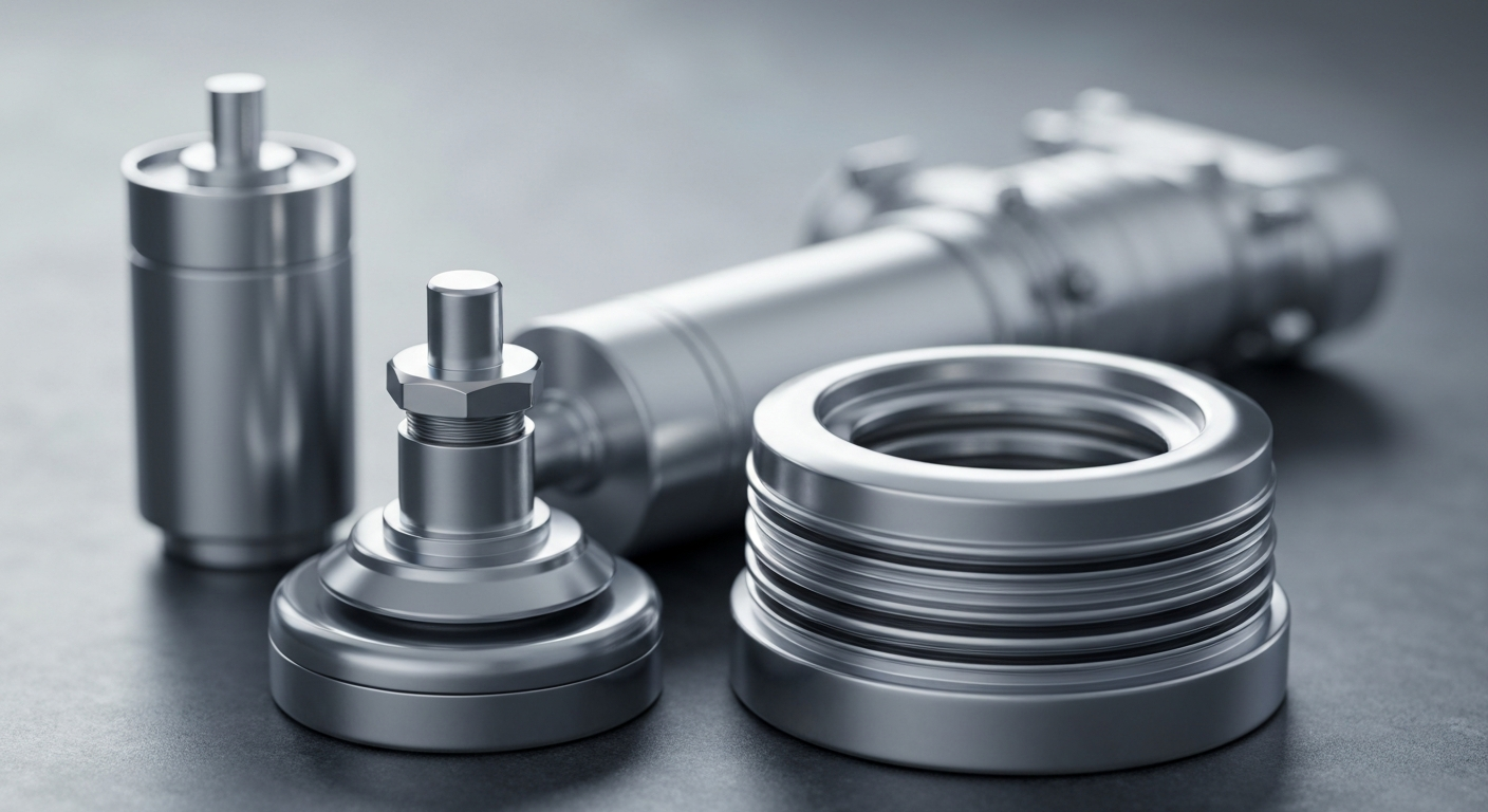 An extreme close-up of a complex array of polished metal and glass optical components, representing the advanced engineering and manufacturing capabilities that underpin Lumentum's industry-leading products.