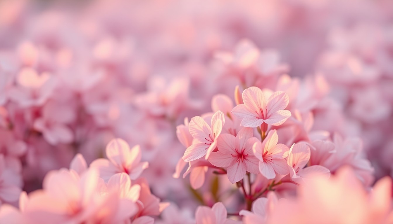 An extremely abstracted, out-of-focus photograph shot through condensation or rain-streaked glass, composed entirely of soft, pastel-colored azalea flowers in bloom.