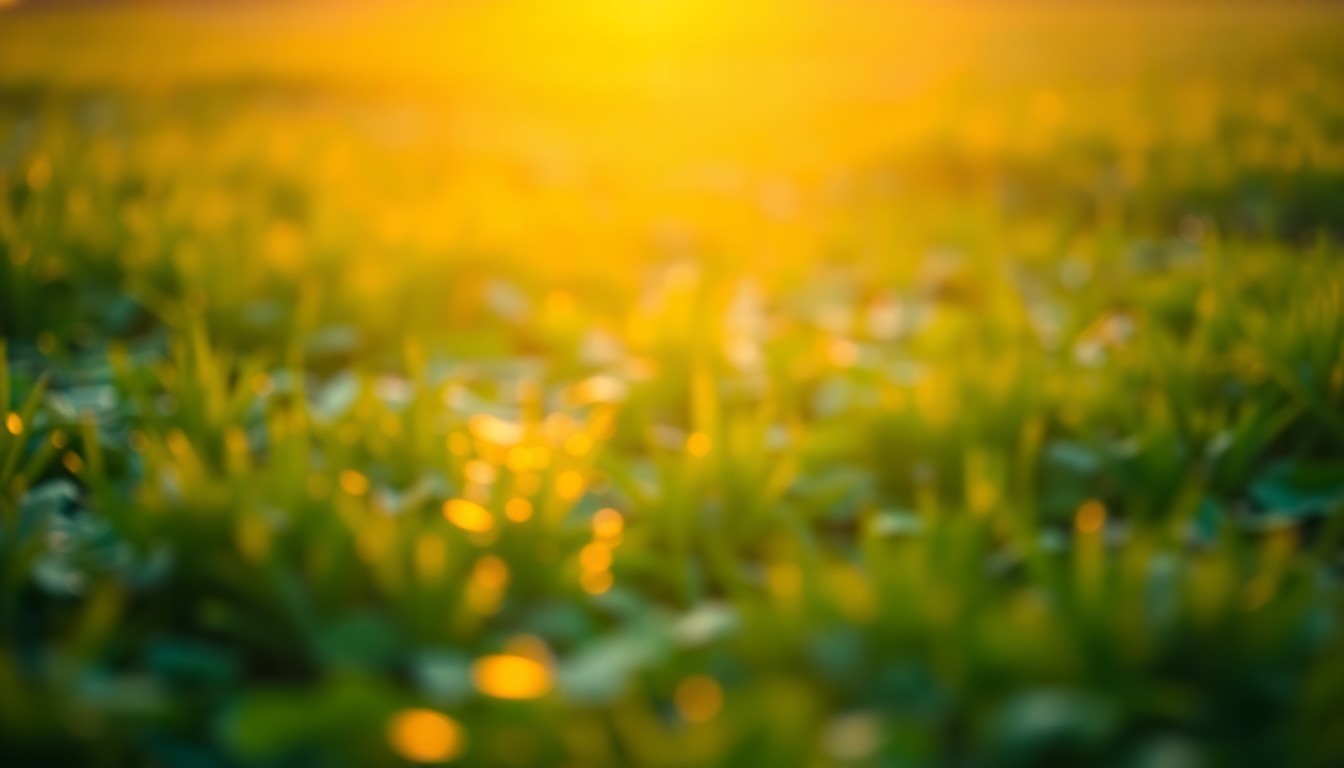 An abstracted, out-of-focus photograph of a serene wetland landscape, with pools of warm, golden light and soft, blurred vegetation reflecting in the calm waters, conveying the tranquil beauty of the natural environment.
