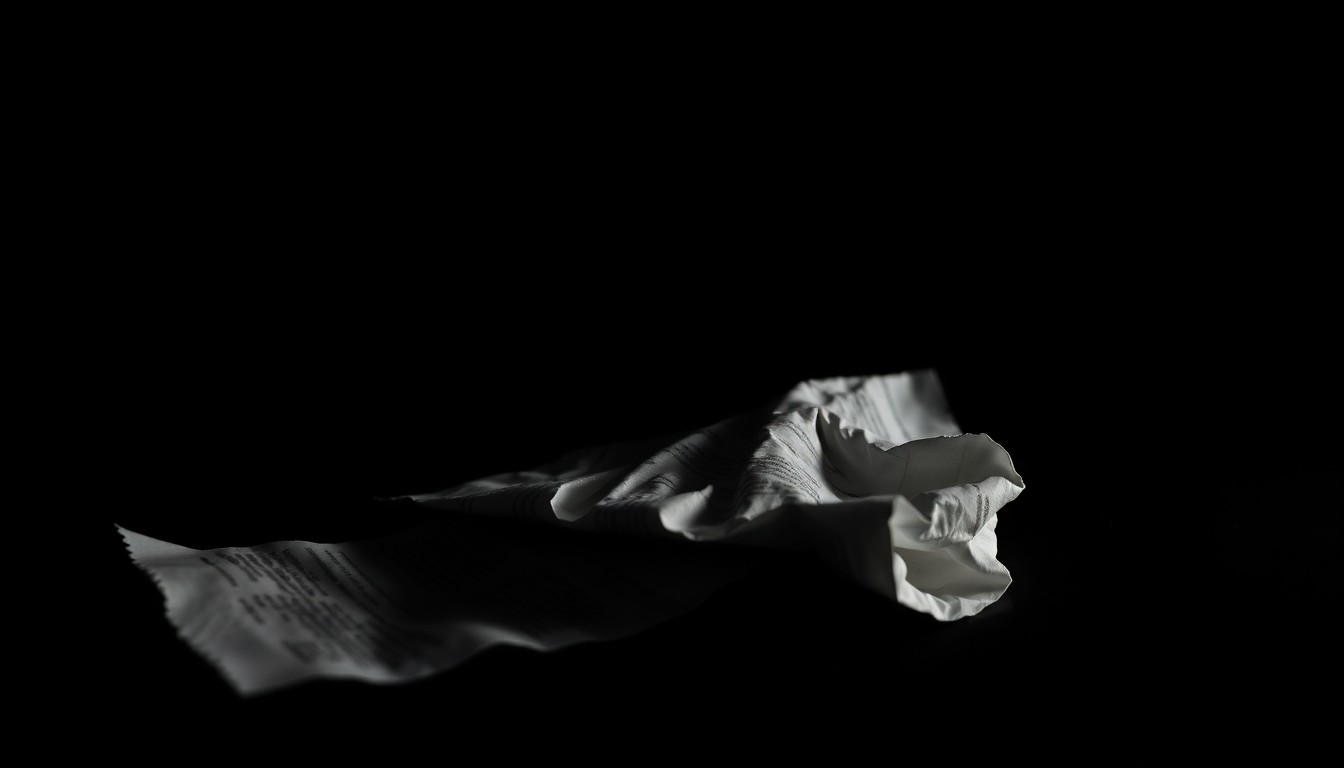 An extreme close-up of a discarded medical instrument, its metallic surface reflecting the harsh flash of the camera, conveying the stark, gritty nature of the investigation into this doctor's misconduct.