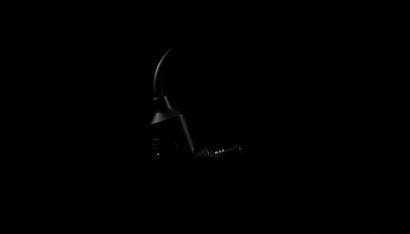 An extreme close-up photograph of a damaged electric bicycle lock, conveying the harsh reality of e-bike theft and the investigative nature of the crime.