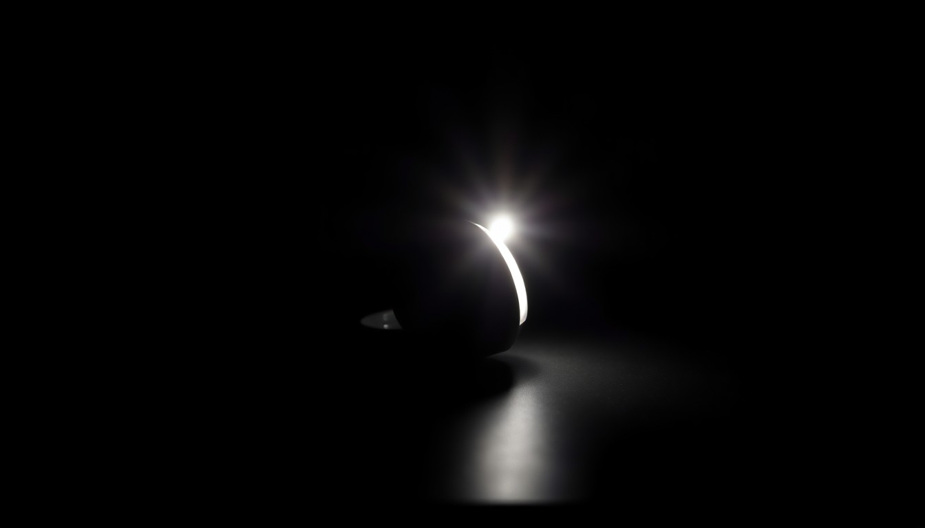 An extreme close-up photograph of a personal item related to a missing person case, such as a piece of clothing or a household object, dramatically lit by a harsh flash against a dark background, conceptually representing the urgency and intensity of the search for a missing child.