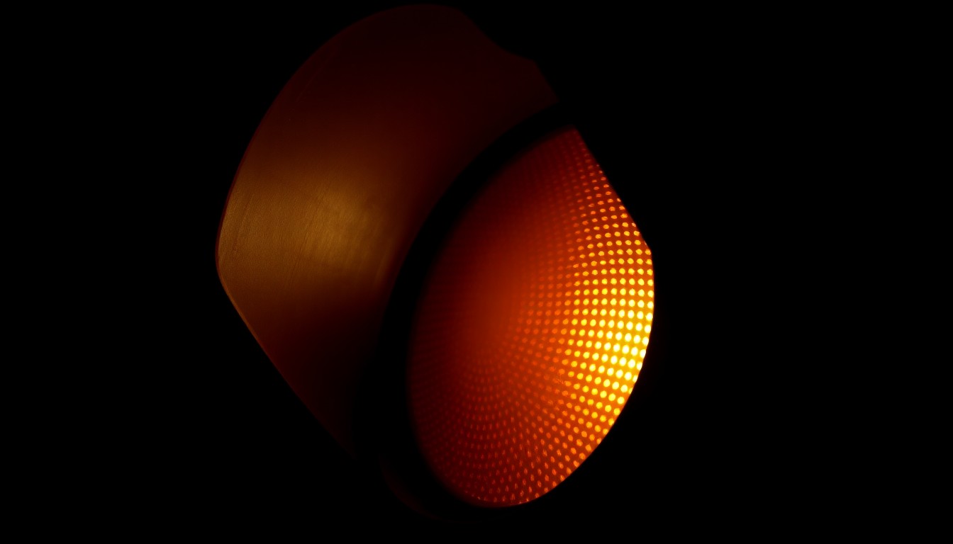 An extreme close-up photograph of a shattered traffic signal light lens reflecting a harsh, direct camera flash, conceptually illustrating the aftermath of a fatal pedestrian collision.