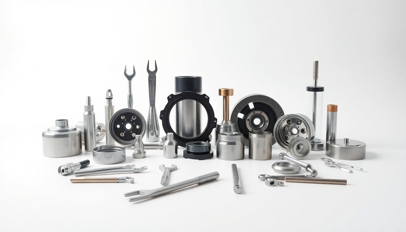 A high-end studio still life photograph featuring a collection of sleek, geometric metal and glass objects arranged in a minimalist, conceptual composition, representing the idea of a centralized fleet repair management system.