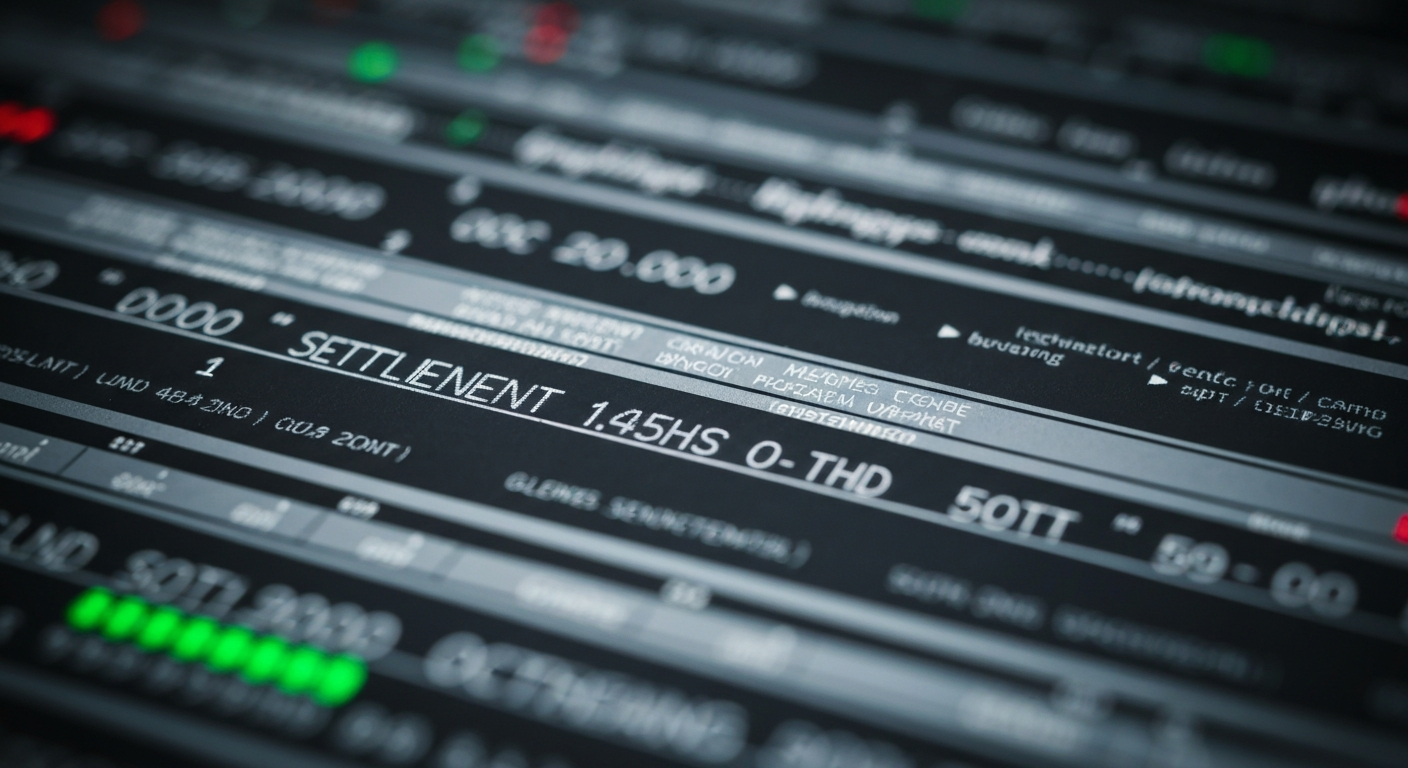 An extreme close-up of a tangle of gears, wires, and mechanical components, conceptually representing the intricate financial and technological infrastructure supporting Moderna's mRNA platform.
