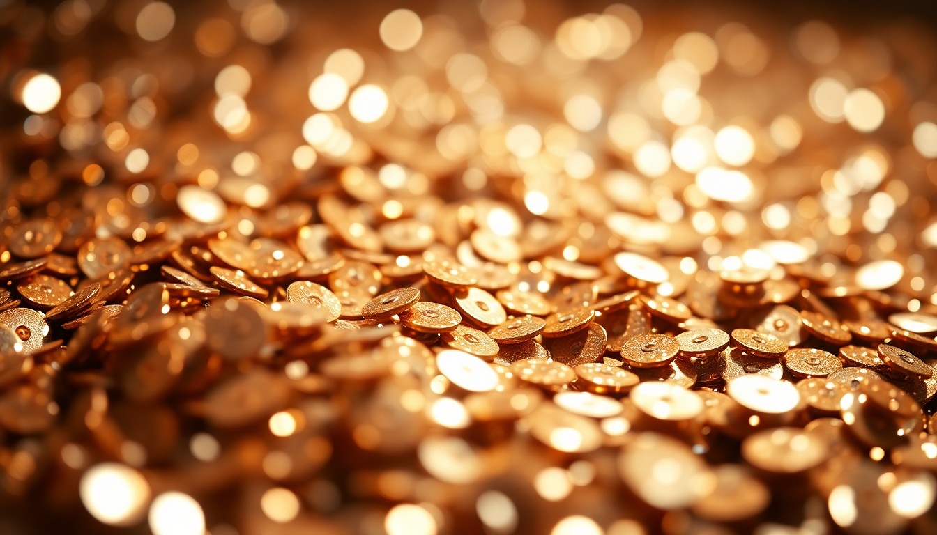 An abstract close-up photograph of shimmering, glittering sequins captured in dramatic, high-contrast studio lighting, conceptually representing the glamour and spectacle of Jessie Ware's upcoming 'Superbloom Tour'.