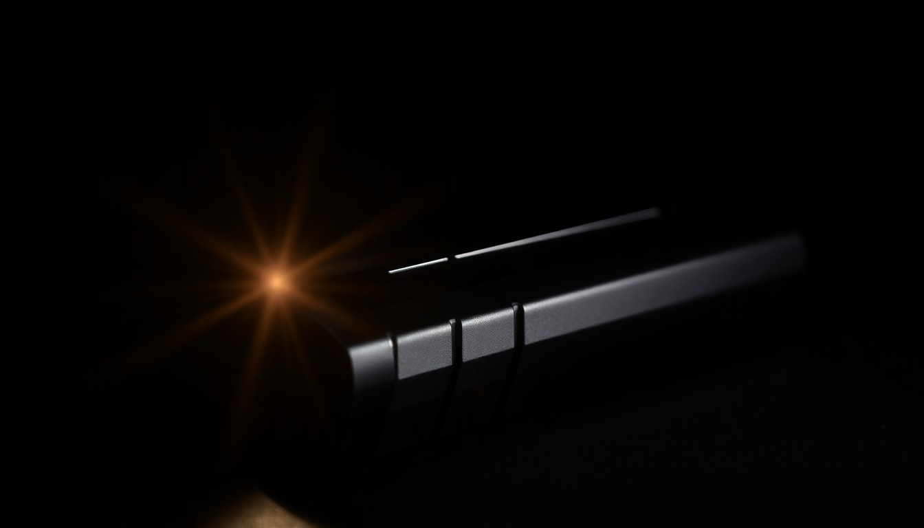 An extreme close-up photograph of a handgun magazine on a dark background, lit by a harsh, direct camera flash, conceptually illustrating the weapon used in the school shooting incident.