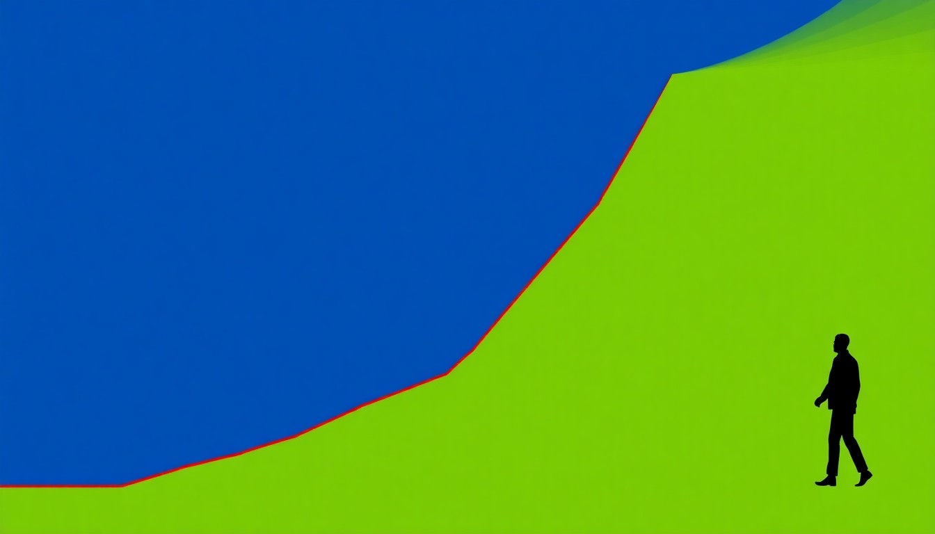 A minimalist illustration using primary-colored geometric shapes and clean lines to conceptually represent the need for a wealth tax to address extreme inequality.