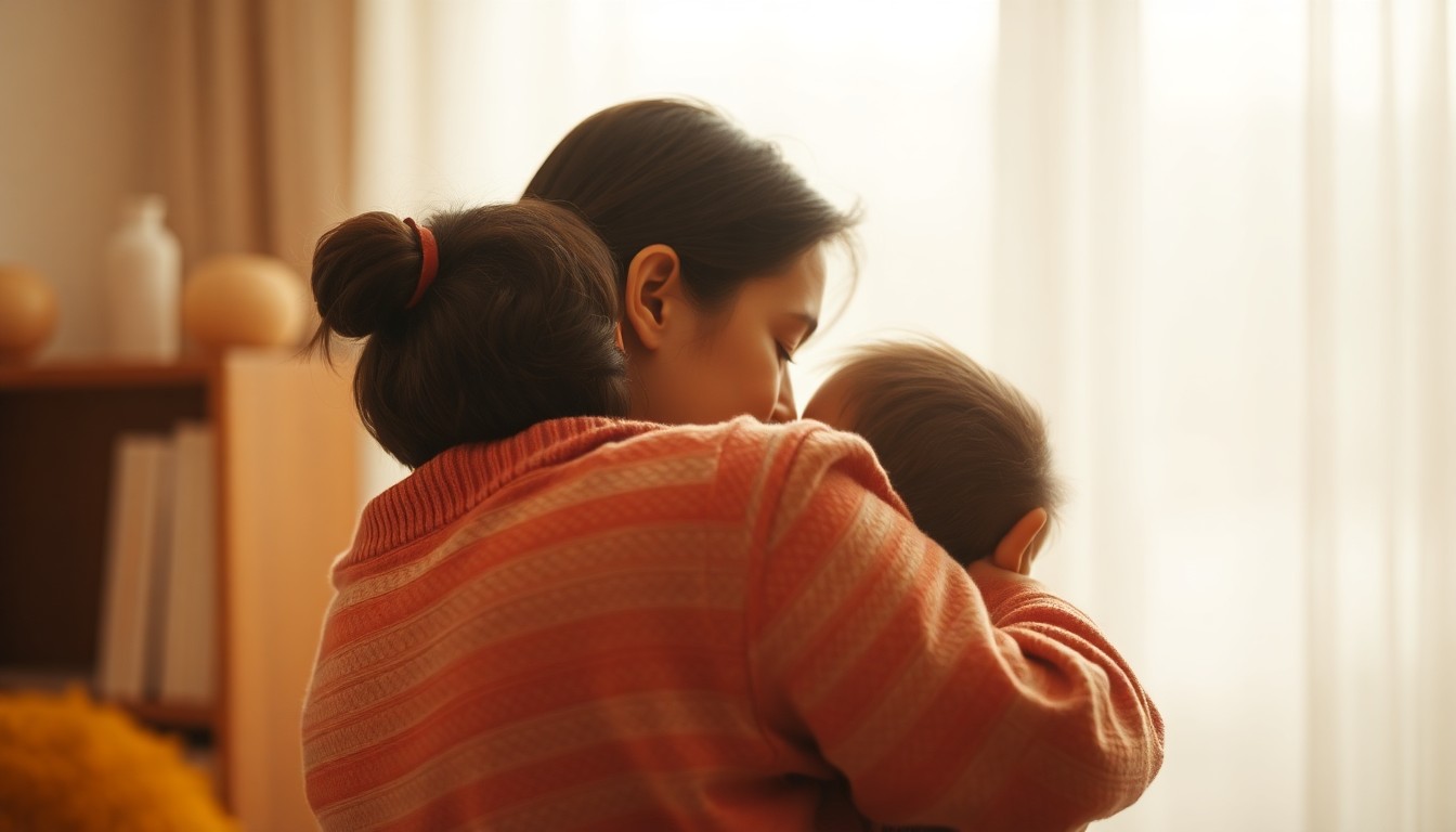 A blurred, intimate photograph in soft, warm tones showing the silhouettes of a parent and child embracing, conveying the emotional connection and intimacy central to the article's message about building positive relationships with children.