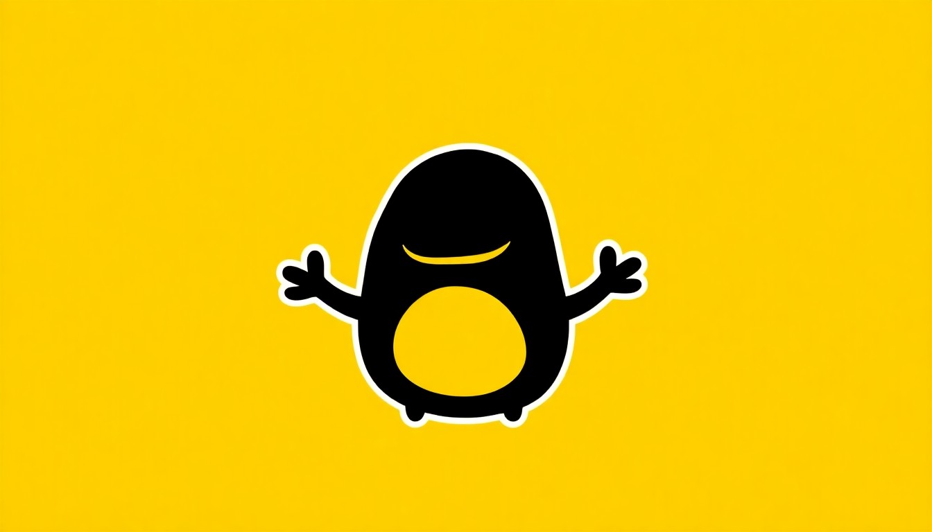 A striking black silhouette of a sopaipilla character with a waving flag, set against a bold, high-contrast solid color background, conceptually representing the Casa Bonita brand and its new merchandise offerings.