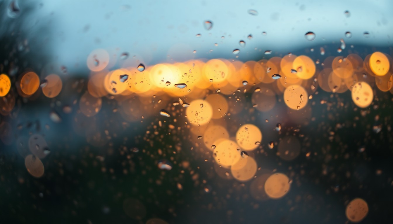 An abstract, impressionistic scene of blurred, colorful shapes and soft light, conceptually representing the diverse creative community in Napa County.