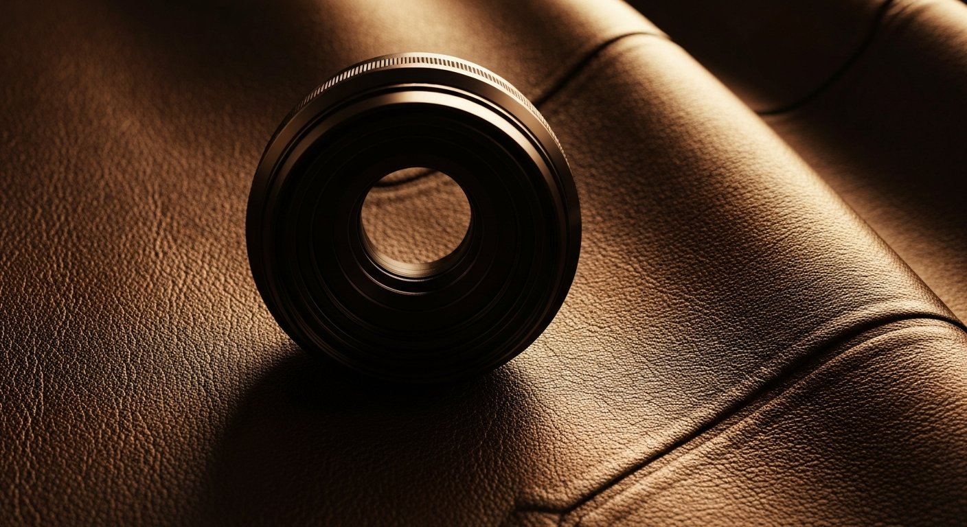 An extreme close-up of the rich, textured leather interior of a Tesla Model S, the deep red and gold hues creating a dramatic, premium aesthetic that conveys the exclusivity of these limited-edition vehicles.