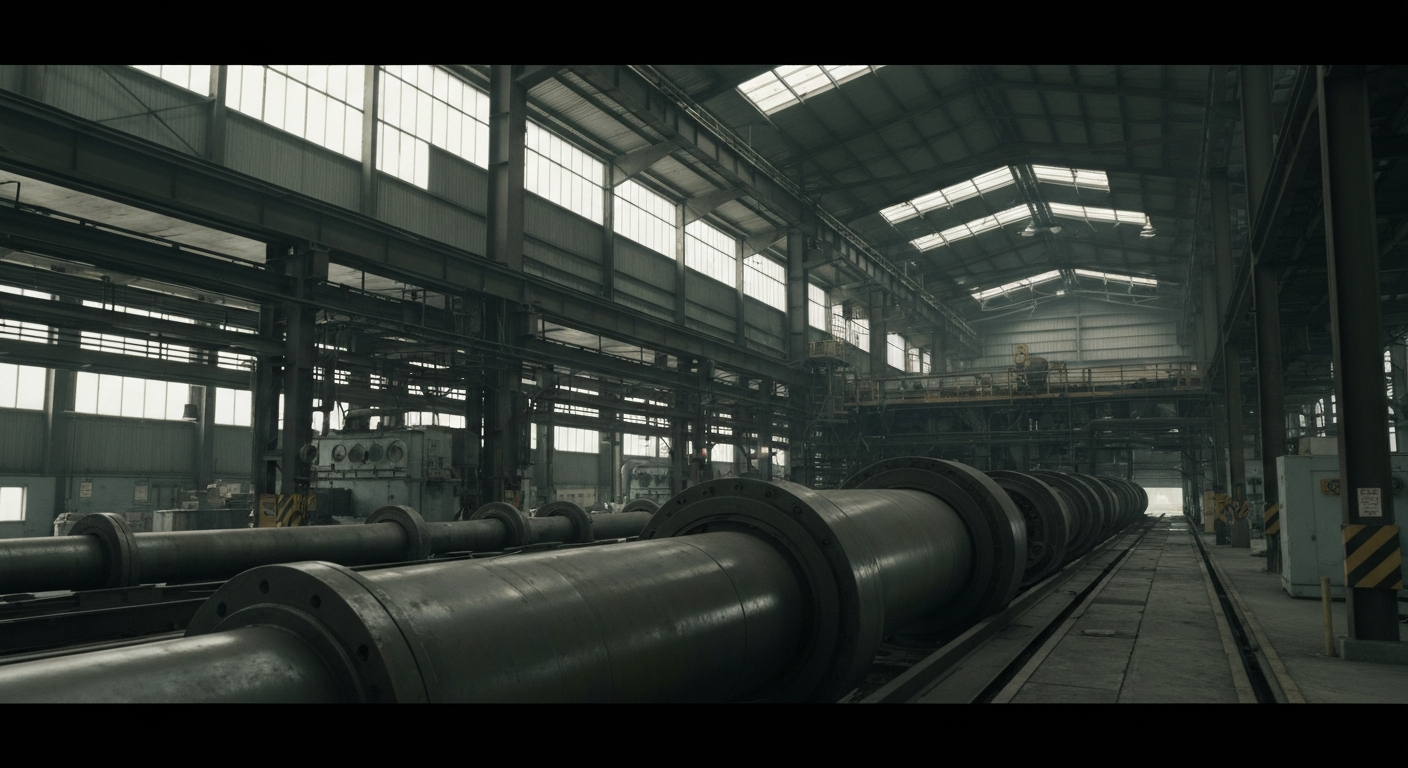 An extreme close-up of industrial utility equipment and machinery, conveying the tangible, physical nature of the energy infrastructure that powers communities.