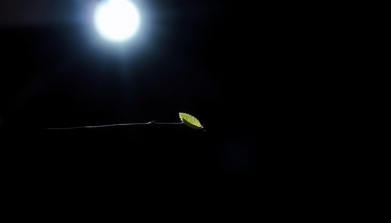 An extreme close-up photograph of a small, unidentified object from the crime scene, captured in dramatic, high-contrast lighting that evokes a sense of mystery and investigation.
