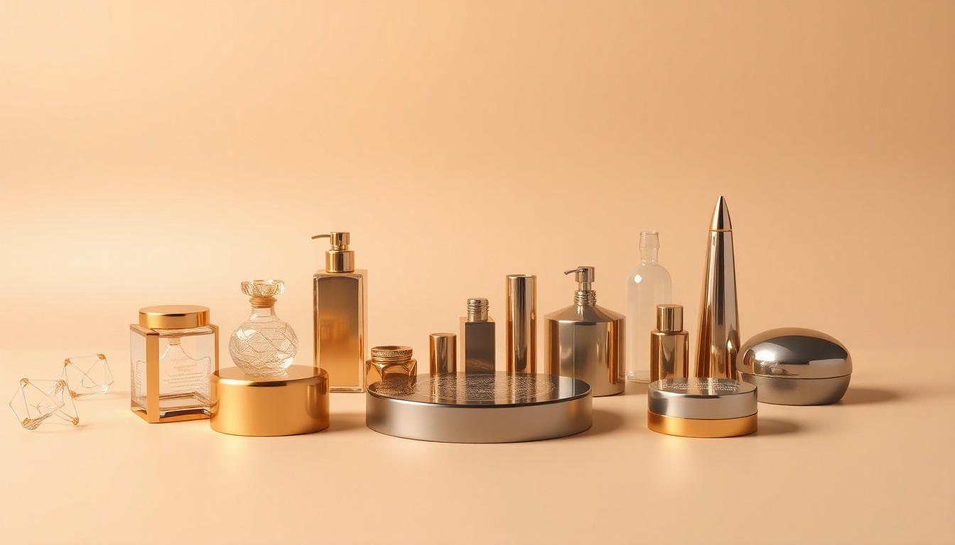 A high-end, photorealistic studio still-life photograph featuring a collection of premium, polished objects arranged elegantly on a clean, monochromatic seamless background, conceptually representing the abstract concepts of corporate strategy, finance, risk, and markets in Greenville's downtown development.