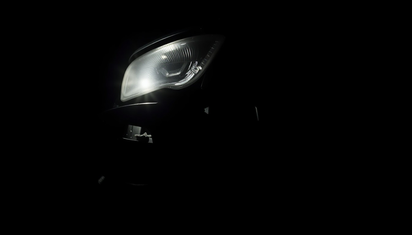 An extreme close-up of a damaged car part or piece of debris from the crash site, conveying the stark, gritty aftermath of the fatal incident.
