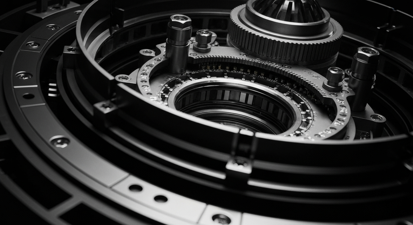 An extreme close-up of Aeva's complex LiDAR sensors and internal components, captured in a high-contrast, industrial style that emphasizes the technical sophistication of the company's advanced sensing technology.