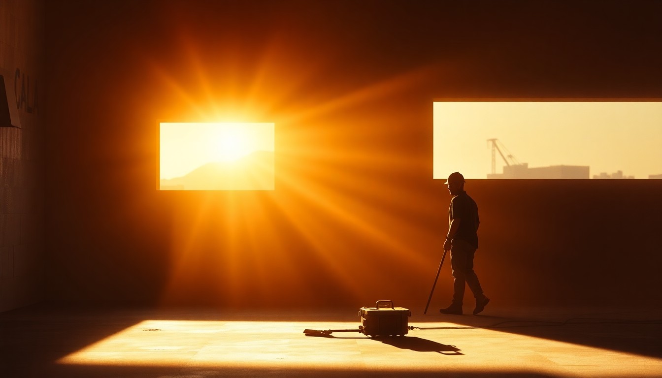 A detailed close-up painting of a worn, weathered hammer resting on a wooden surface, bathed in warm, golden light and deep shadows, conceptually representing the challenges facing small businesses navigating Utah's complex tax environment.