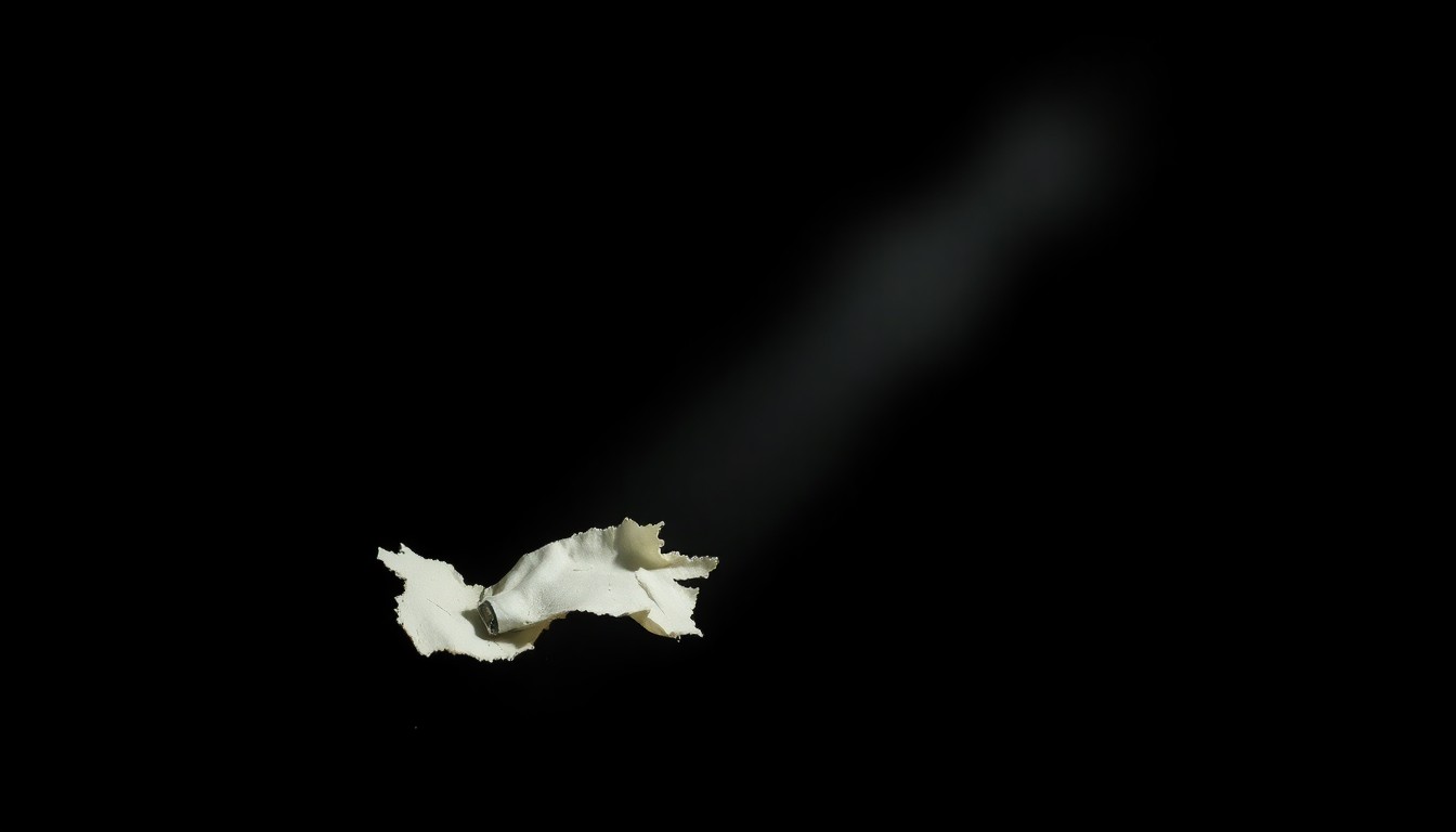 An extreme close-up photograph of a broken window shard reflecting harsh, direct lighting, conceptually representing the investigation into a suspicious death in Arcadia.