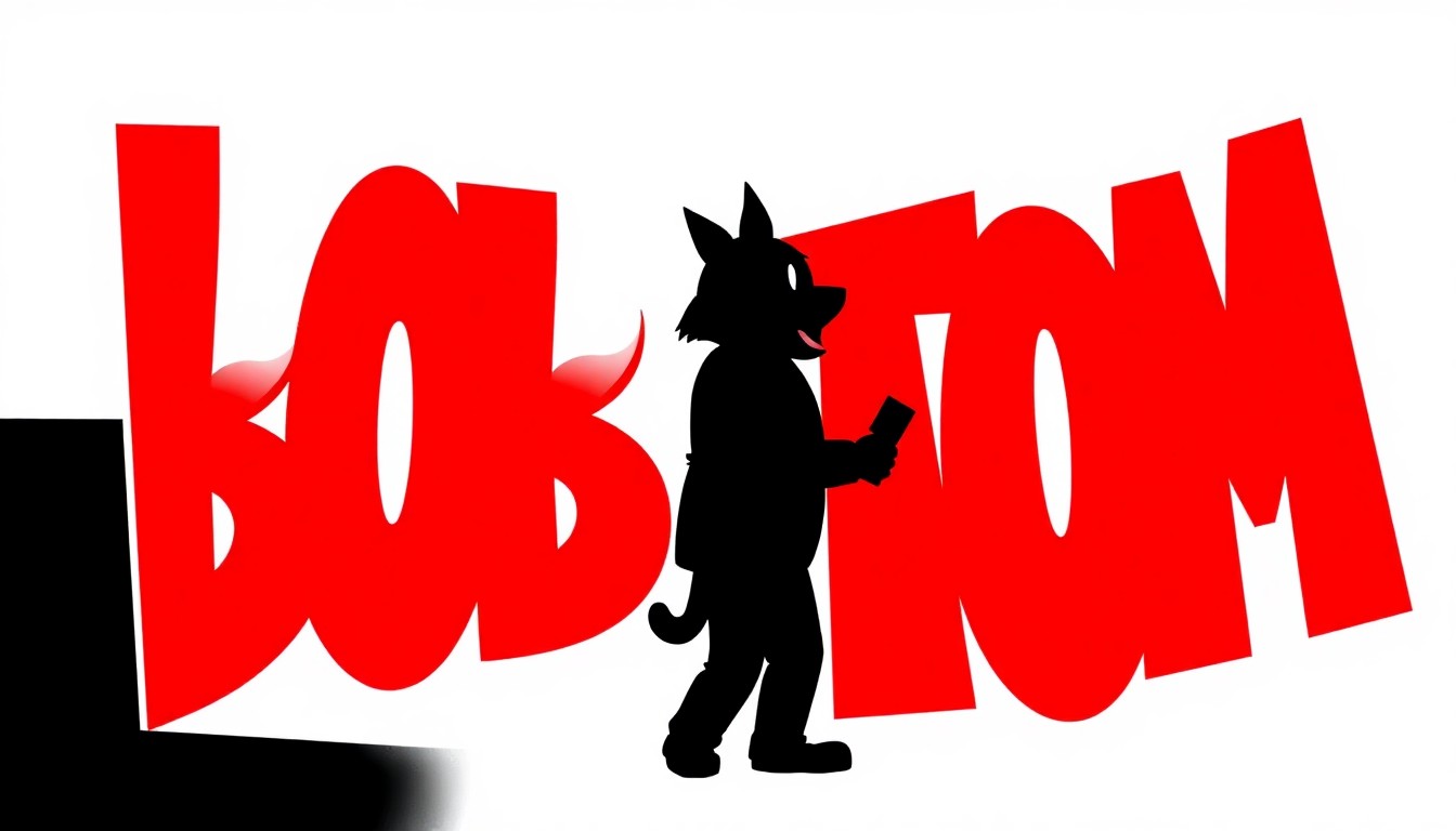 A bold, abstract composition of jagged, geometric shapes in striking red and white, conceptually representing the legacy of the 'Bob & Tom Show' without using any literal imagery.