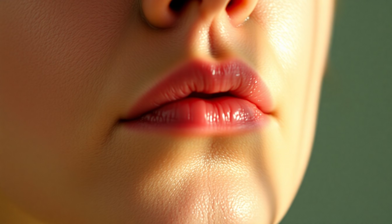 An extreme close-up photograph of smooth, glowing skin with high-contrast lighting, representing the personal and emotional journey explored in Lena Dunham's memoir.