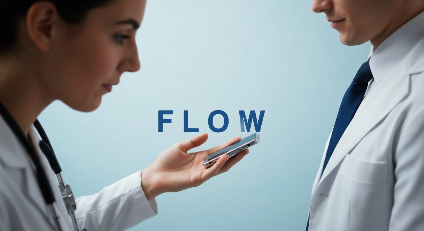 A minimalist design in the style of Keith Haring where the outline of a stethoscope is defined entirely by vibrant, glowing neon lines against a dark background, conceptually representing the energy and vitality of the healthcare field.