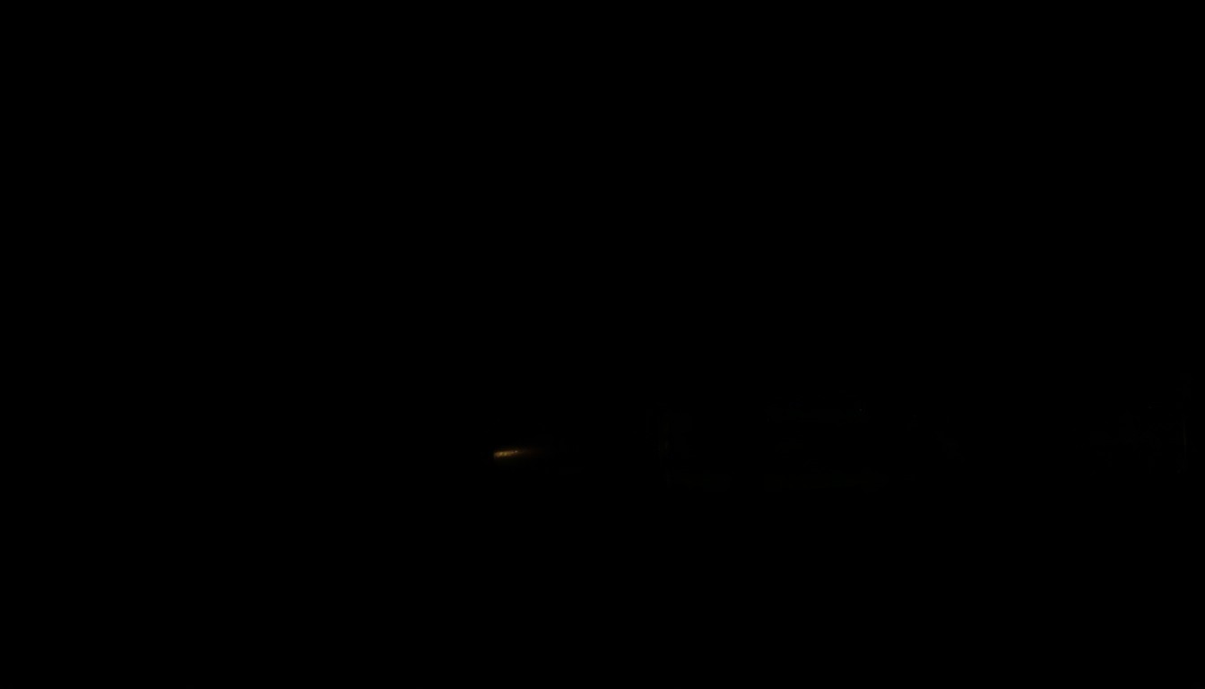 An extreme close-up photograph of a single spent bullet casing against a pitch-black background, the metallic surface reflecting the harsh, direct camera flash in a stark, gritty, investigative aesthetic.