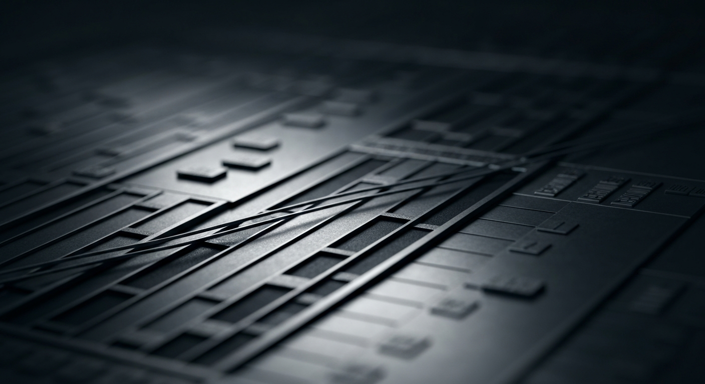 A highly detailed, cinematic close-up image of polished metal gears, cogs, and mechanical components, representing the complex financial infrastructure and institutional investment activity surrounding the biopharmaceutical company Regeneron Pharmaceuticals.