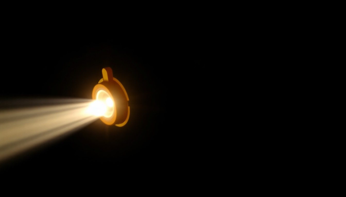 An extreme close-up photograph of a toy gun with a bright, harsh flash against a pitch-black background, highlighting the realistic details and texture of the toy weapon.