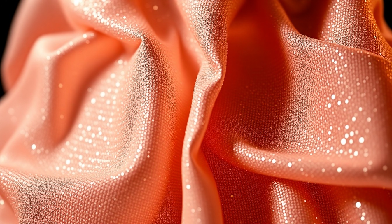 An extreme close-up of the luxurious fabric textures of Olivia Rodrigo's babydoll minidress, featuring shimmering sequins and plush velvet in a high-contrast, glamorous composition.