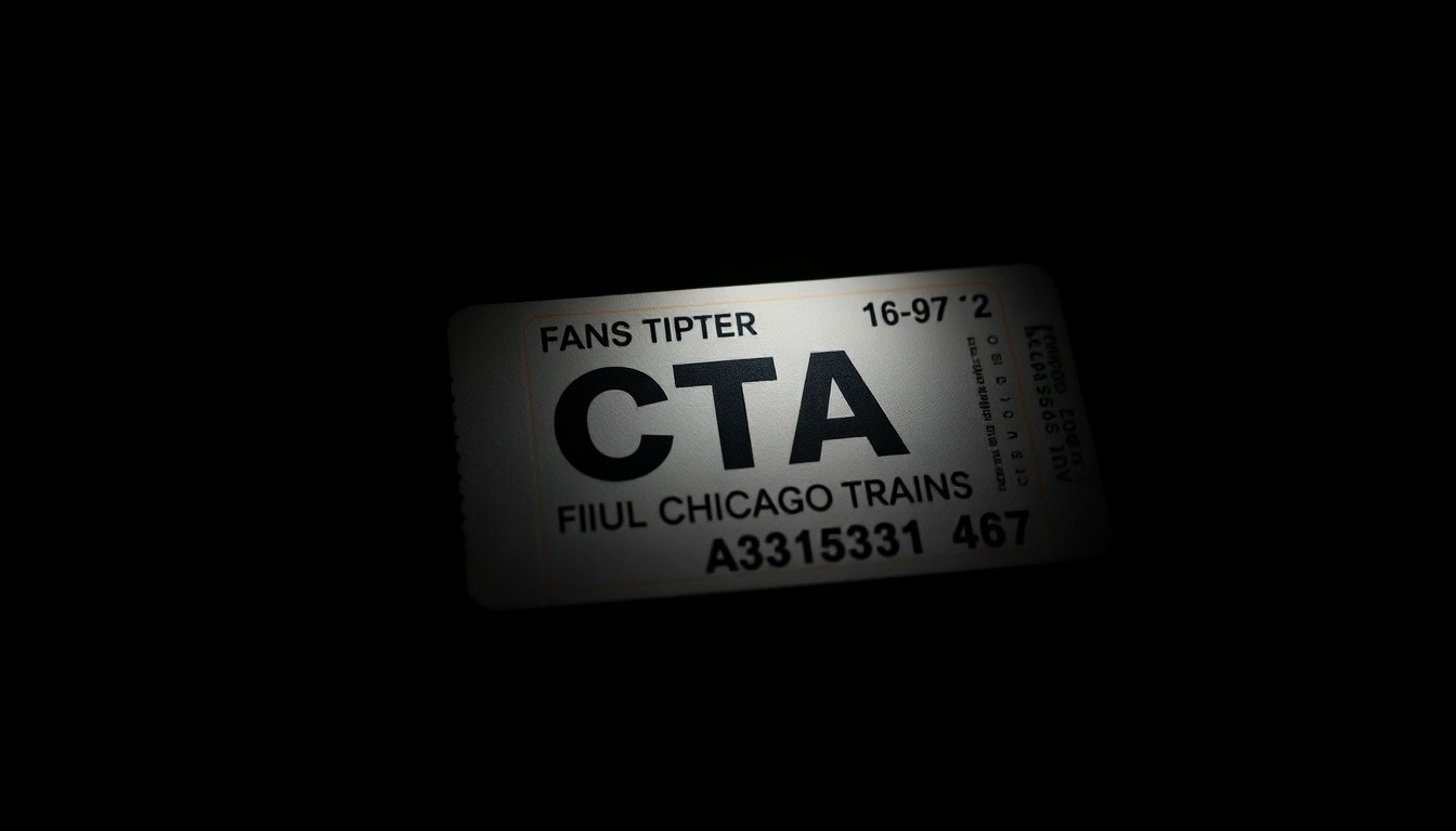 An extreme close-up photograph of a CTA transit card reflecting a harsh, direct camera flash, creating a stark, gritty, investigative aesthetic that conceptually represents the vulnerability of public transportation users.