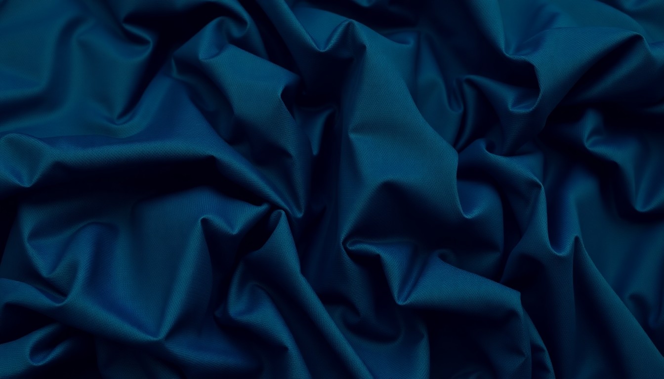 An extreme close-up photograph of heavily textured, crumpled sports jersey fabric in muted tones of navy, green, and gray, conceptually representing the high-stakes drama and luxurious textures of professional athletics.