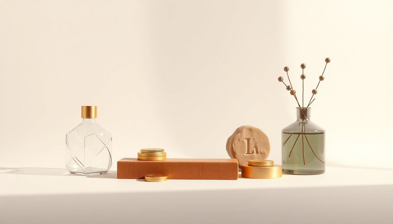 A minimalist studio still life photograph featuring a stack of ledgers, a pen, and a calculator arranged on a clean white background, conceptually representing the data analysis and strategic planning that powers successful small businesses.