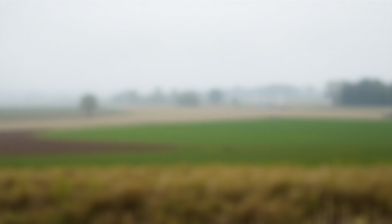 An abstract, impressionistic landscape scene with blurred, overlapping shapes and colors, evoking a sense of tranquility and remembrance.