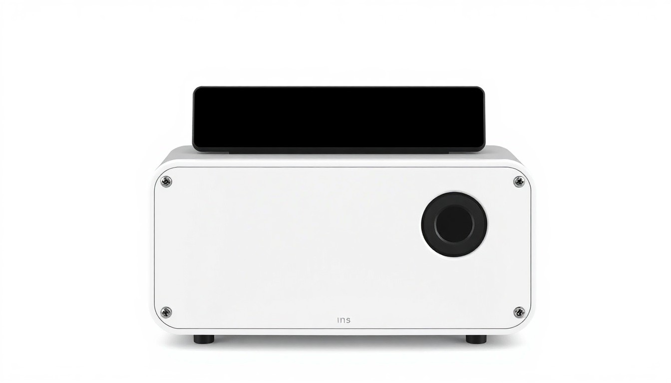 An extreme close-up of a shattered car sensor lens reflecting a faint red light, conceptually illustrating the vandalism of self-driving cars.