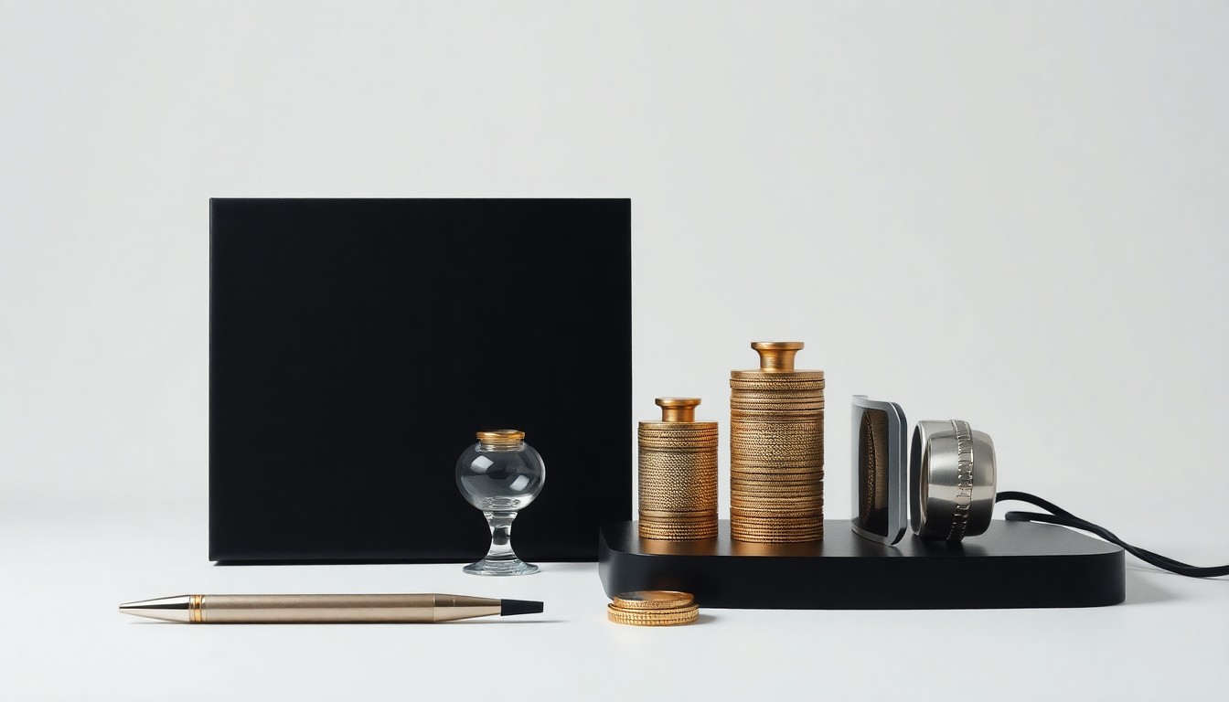 A minimalist, high-contrast studio photograph featuring a few simple, geometric objects arranged on a clean, monochromatic background, conceptually representing the abstract changes and challenges of the remote work revolution.