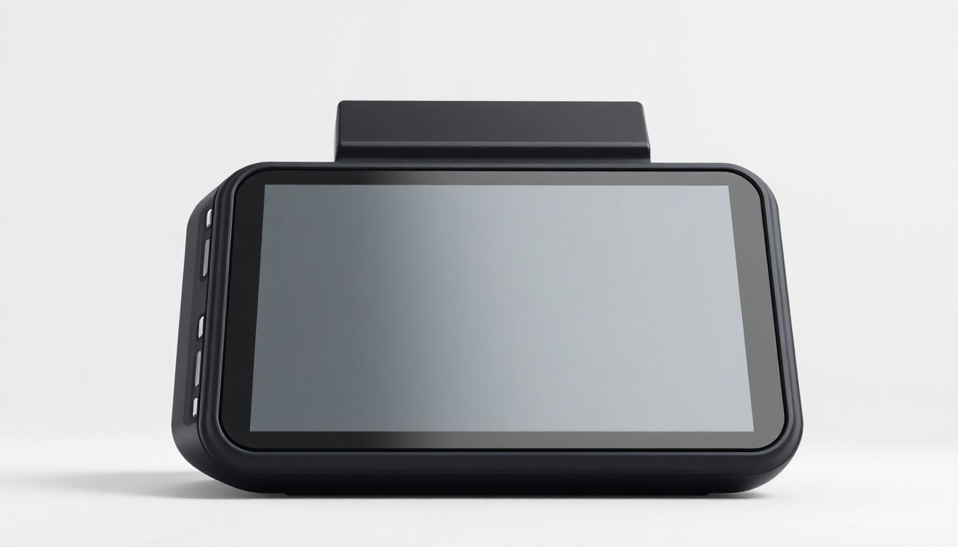 An extreme close-up of a sleek, minimalist electronic device with clean lines and a matte finish, conceptually representing the high-quality repair services offered by Pbeko Elektronik.