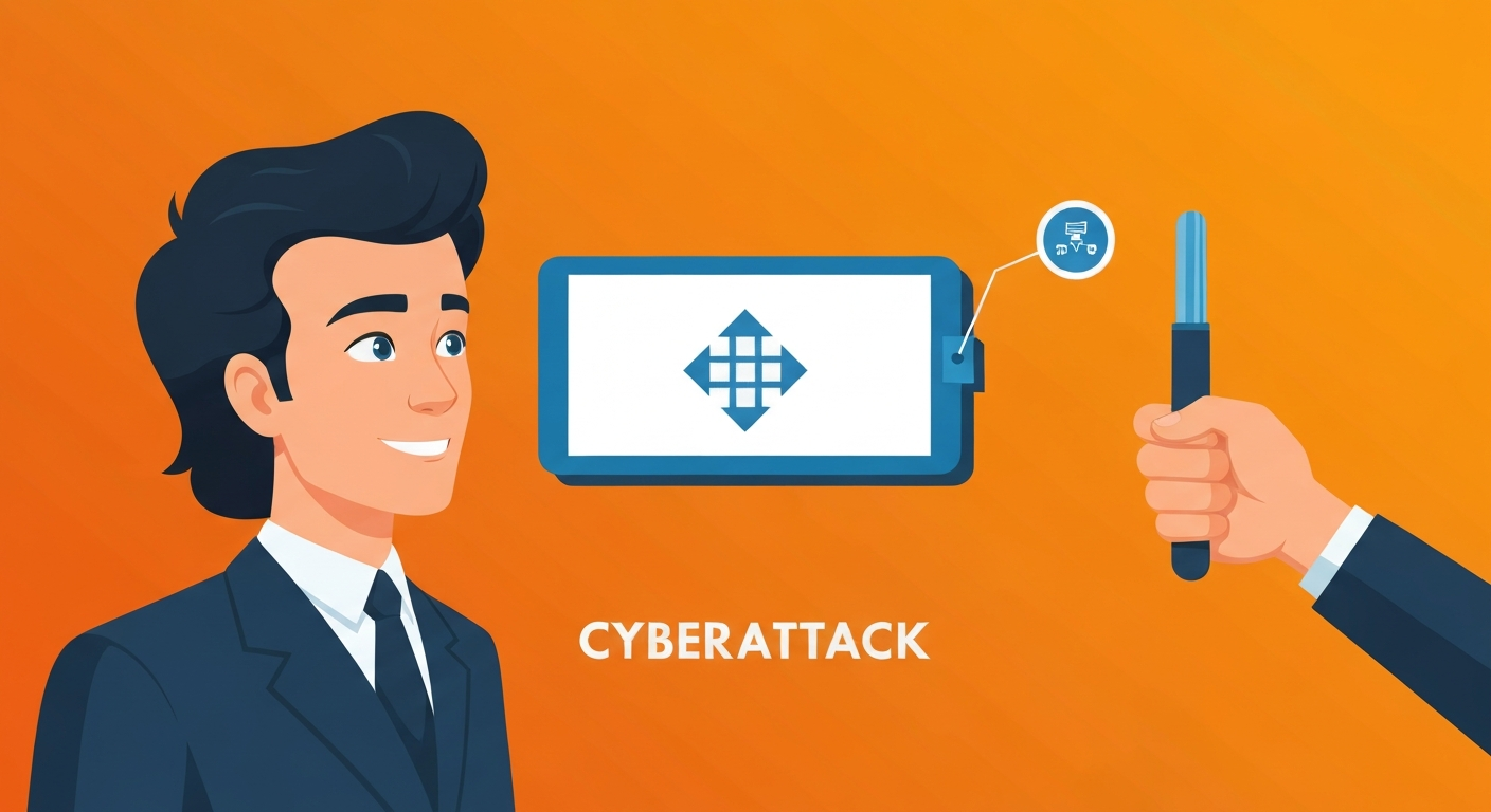 An extreme close-up of a shattered car sensor lens reflecting a faint red light, conceptually illustrating the vandalism of self-driving cars.